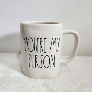 Rae Dunn Artisan Collection By Magenta 192 You're My Person Coffee Cup Mug 18 Oz